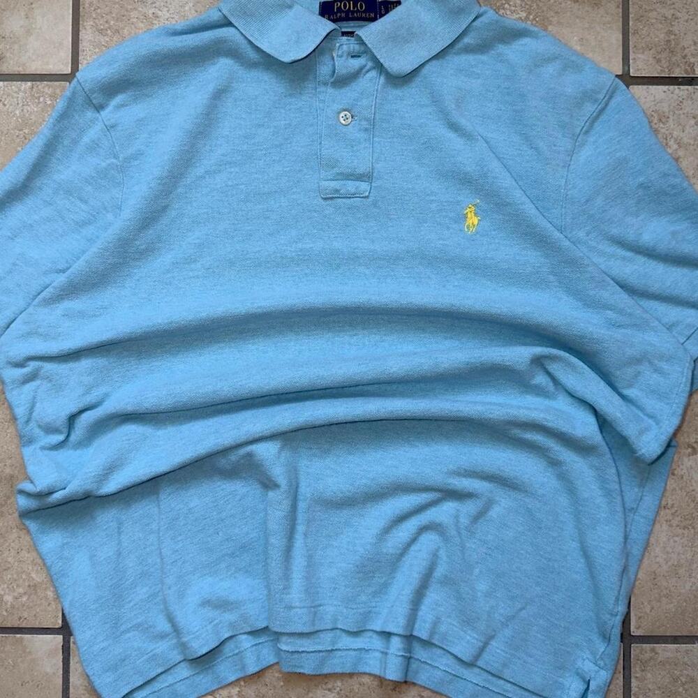 Polo by Ralph Lauren Classic Fit Short Sleeve Polo Shirt - Size L